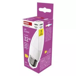 ZQ4D13 LED žiarovka Classic Candle / E27 / 2,6 W (25 W) / 350 lm / neutrálna biela