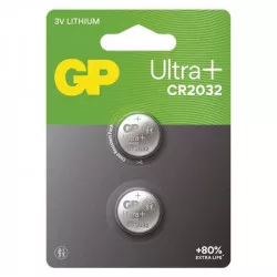 B15323UP GP Ultra plus CR2032 lítiová gombíková batéria, 2 ks